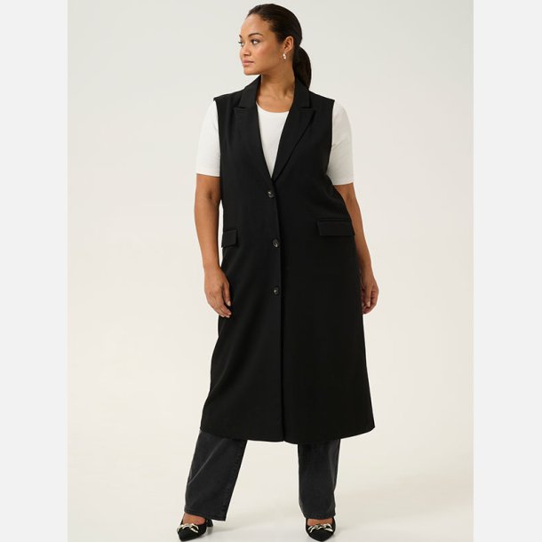 Kaffe Curve Lang Vest