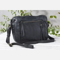Shanghai Crossbody, Black