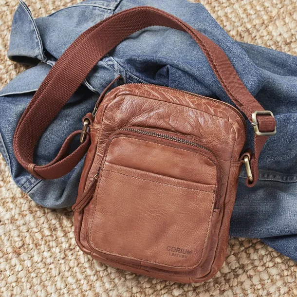Sydney Crossbody, Cognac