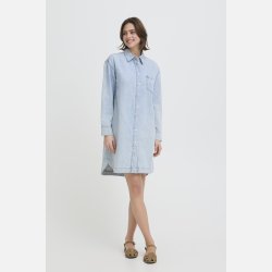 Fransa Denim Skjorte Lang