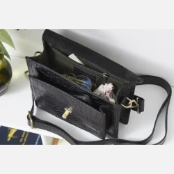 Lagos skuldertaske, sort