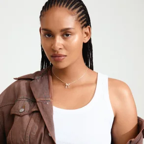 Pilgrim Halskde Cassian Slvbelagt