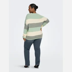 Only Carmakoma Strik Bluse