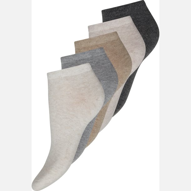 Decoy Bamboo Viskose Sneakers str�mpe, 5 pk.