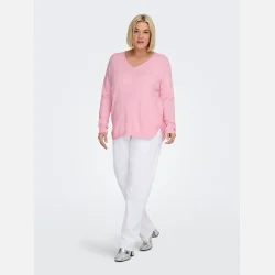 Only Carmakoma Strik Bluse