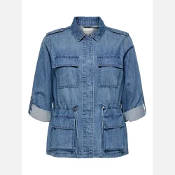 Only Carmakoma Denim Skjorte/Jakke