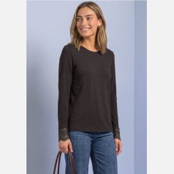 Street One Bluse med blonde