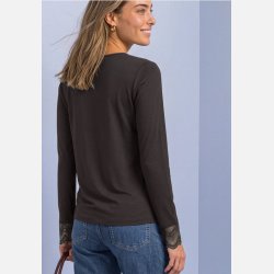 Street One Bluse med blonde