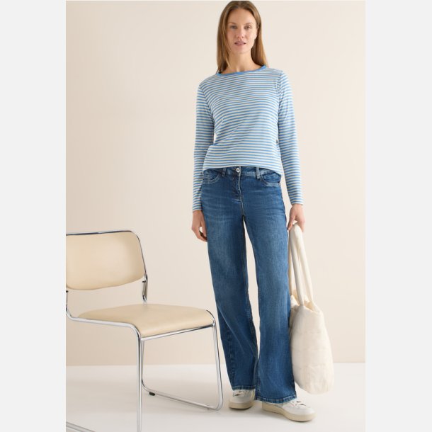 Cecil Basic Stribet Bluse