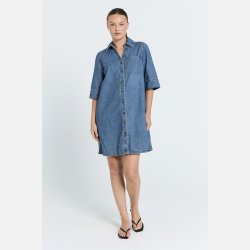 Freequent Denim Kjole