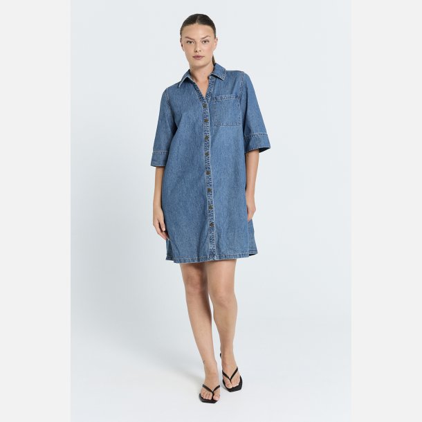 Freequent Denim Kjole
