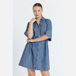 Freequent Denim Kjole