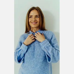 Freequent Strik Bluse