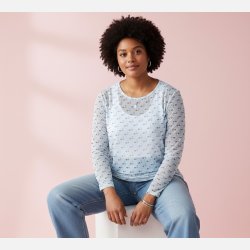 Cassiopeia Mesh Bluse