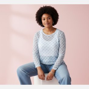 Cassiopeia Mesh Bluse