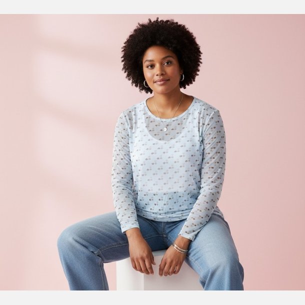 Cassiopeia Mesh Bluse