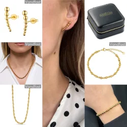 ANNEBRAUNER Ball Gave�ske forgyldt St�l
