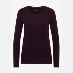 Cecil Basic Bluse Langrmet