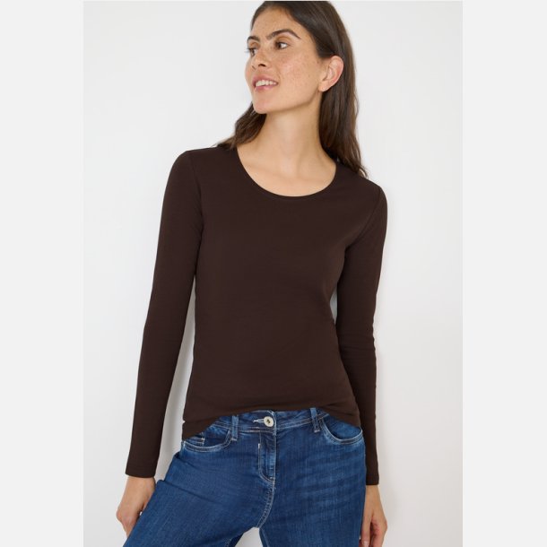 Cecil Basic Bluse Langrmet