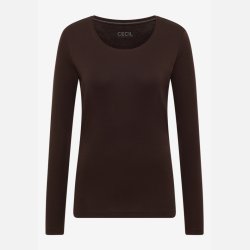 Cecil Basic Bluse Langrmet