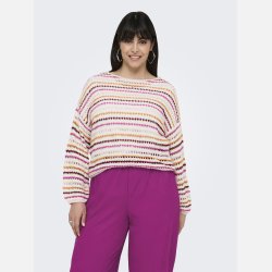 Only Carmakoma Strikbluse