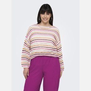 Only Carmakoma Strikbluse