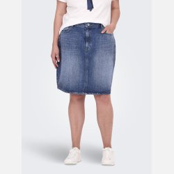 Only Carmakoma denim Nederdel