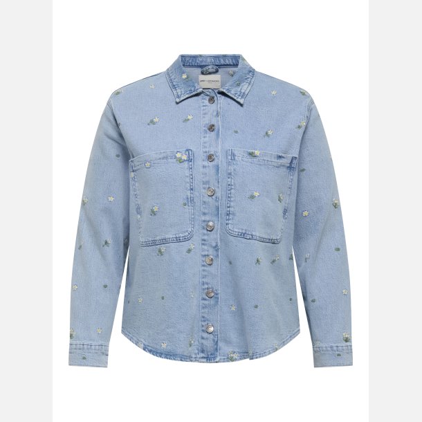 Only Carmakoma Denim Skjorte