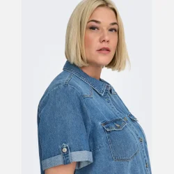 Only Carmakoma Denim Kjole