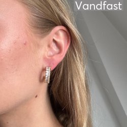 ANNEBRAUNER Empress Creoler � 18K Guldbelagt