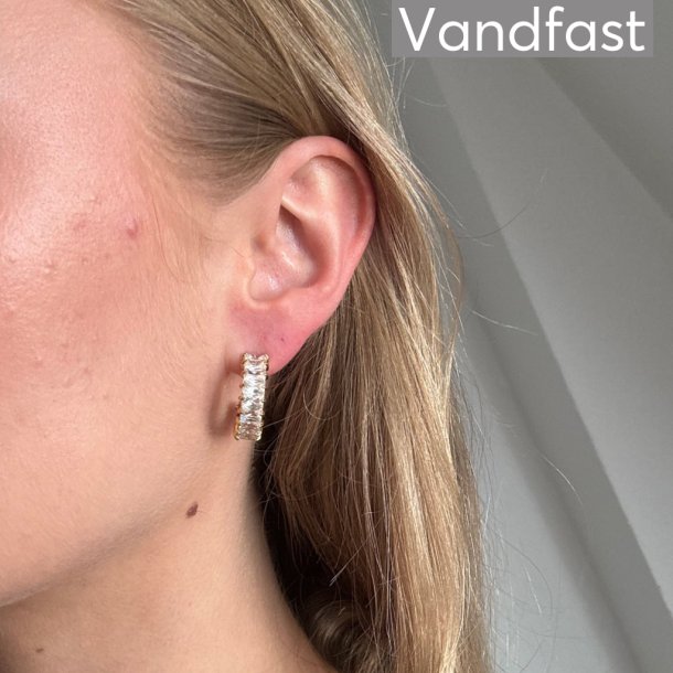 ANNEBRAUNER Empress Creoler � 18K Guldbelagt