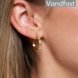 ANNEBRAUNER Verona �reringe Guldbelagt
