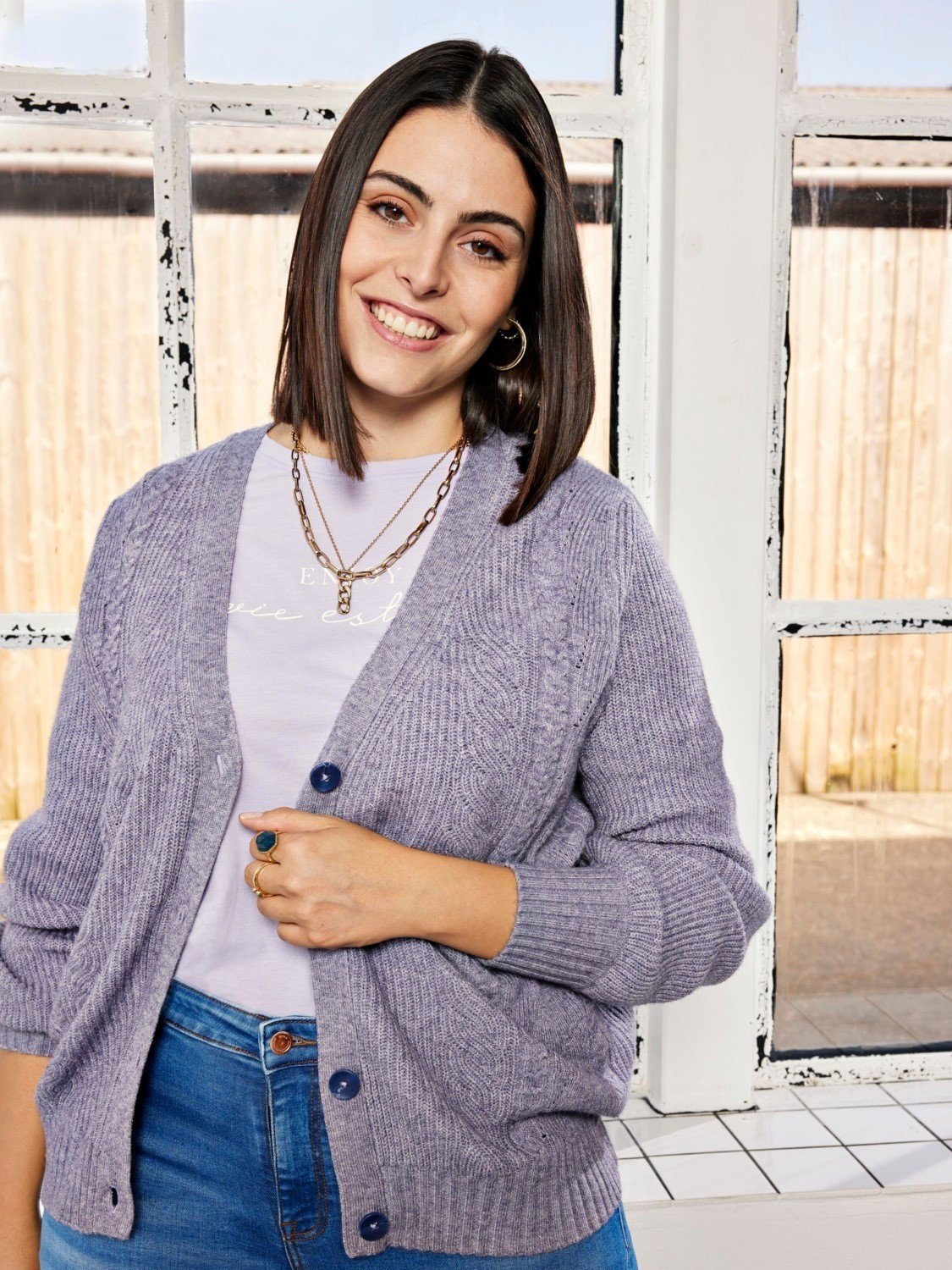Only Carmakoma Cardigan - PLUS SIZE STR 