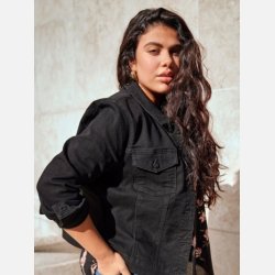 Only Carmakoma Denim Jakke