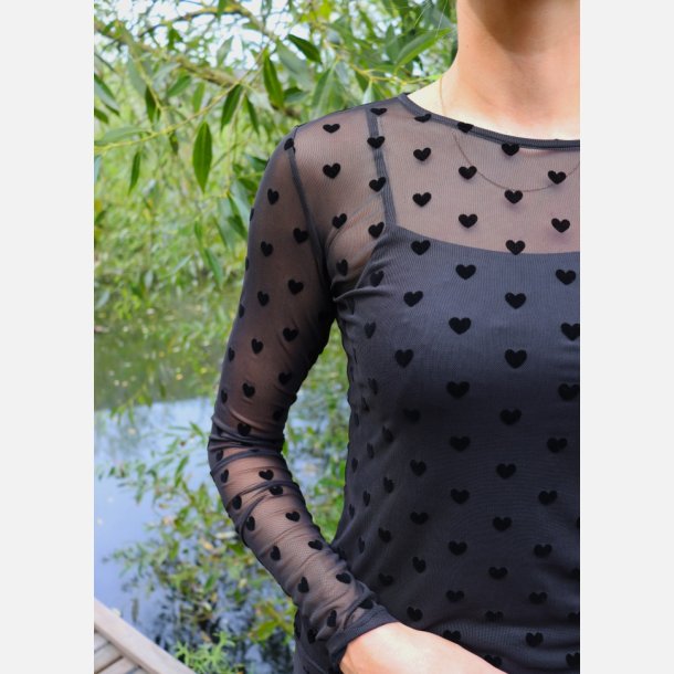 Liberte Mesh Bluse