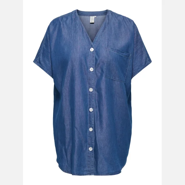 Only Carmakoma Denim Skjorte