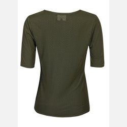 Liberte Mesh Bluse, kort �rme
